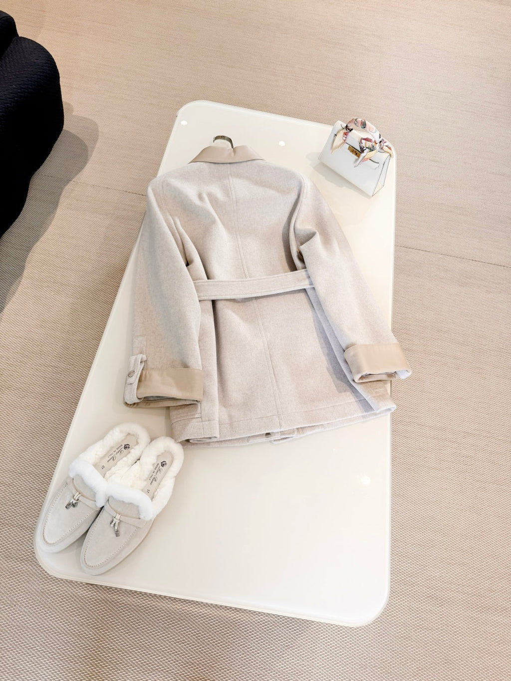 HERMES 25S CASERE COAT 309