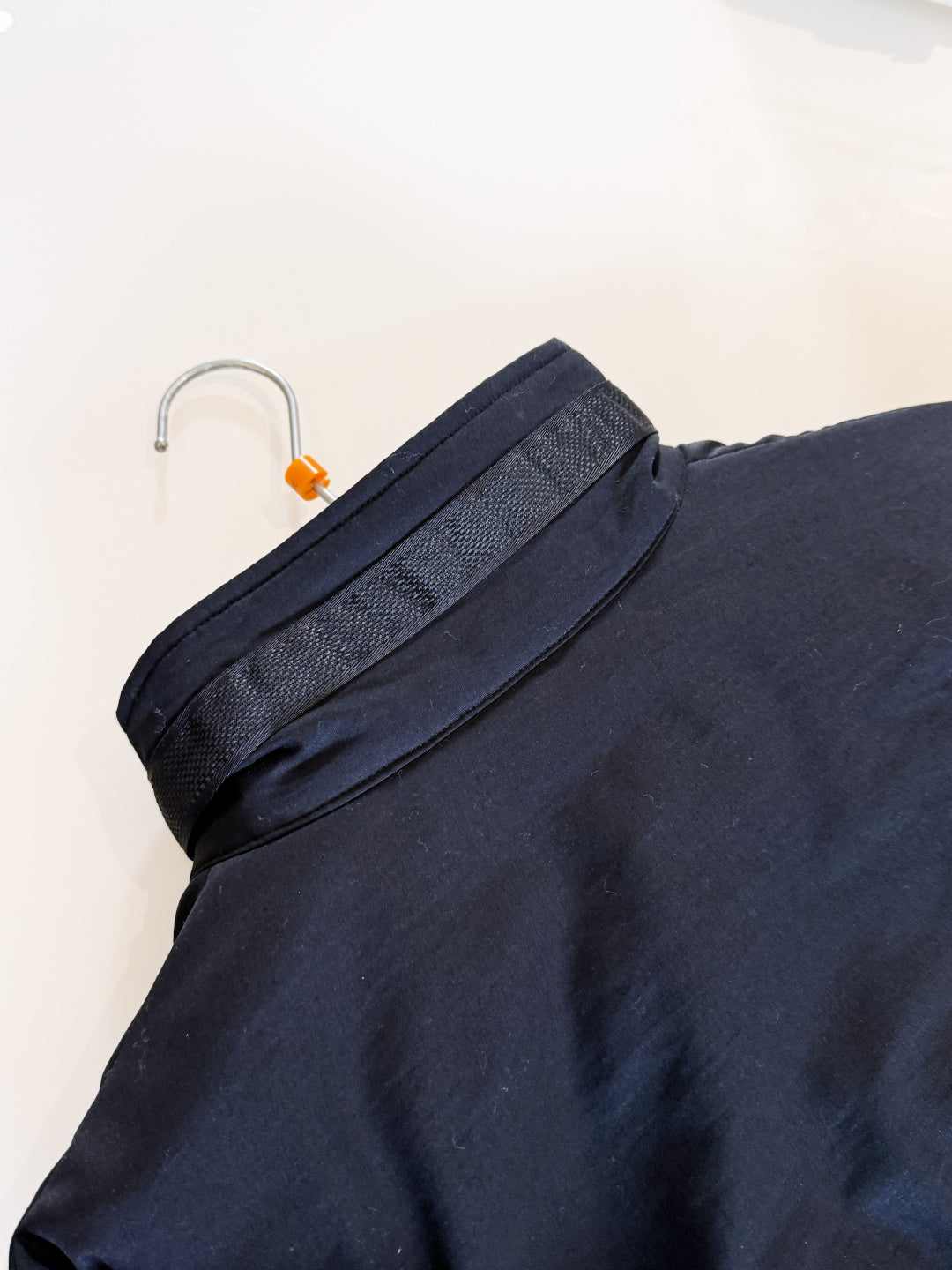HERMES 25S QUILTED WINDJACKET WITH STAND COLLAR 308