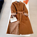 HERMES HERMES 25S BELTED CASERE PEACOAT 267