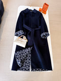 HERMES HERMES 25S BELTED CASERE PEACOAT 269