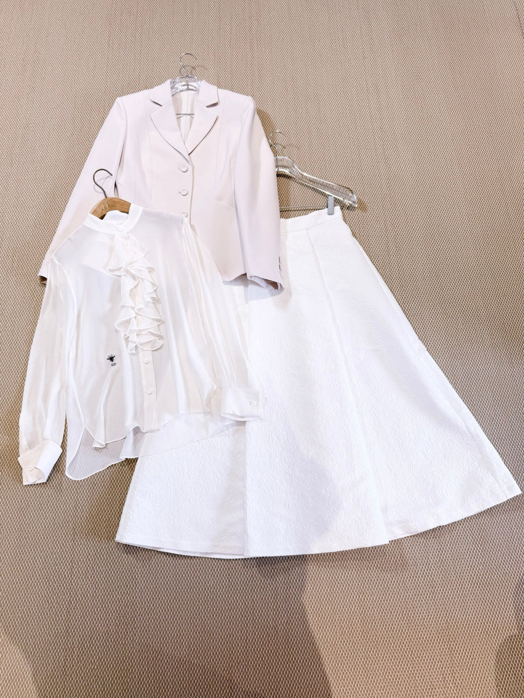 DIOR 25S PLEATED SHIRT 721