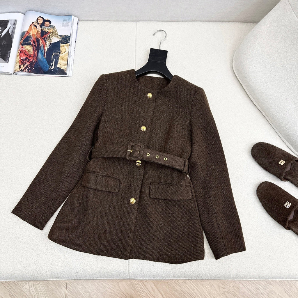 MIUMIU WOOL COAT STYLE 716