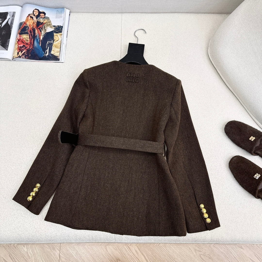 MIUMIU WOOL COAT STYLE 716