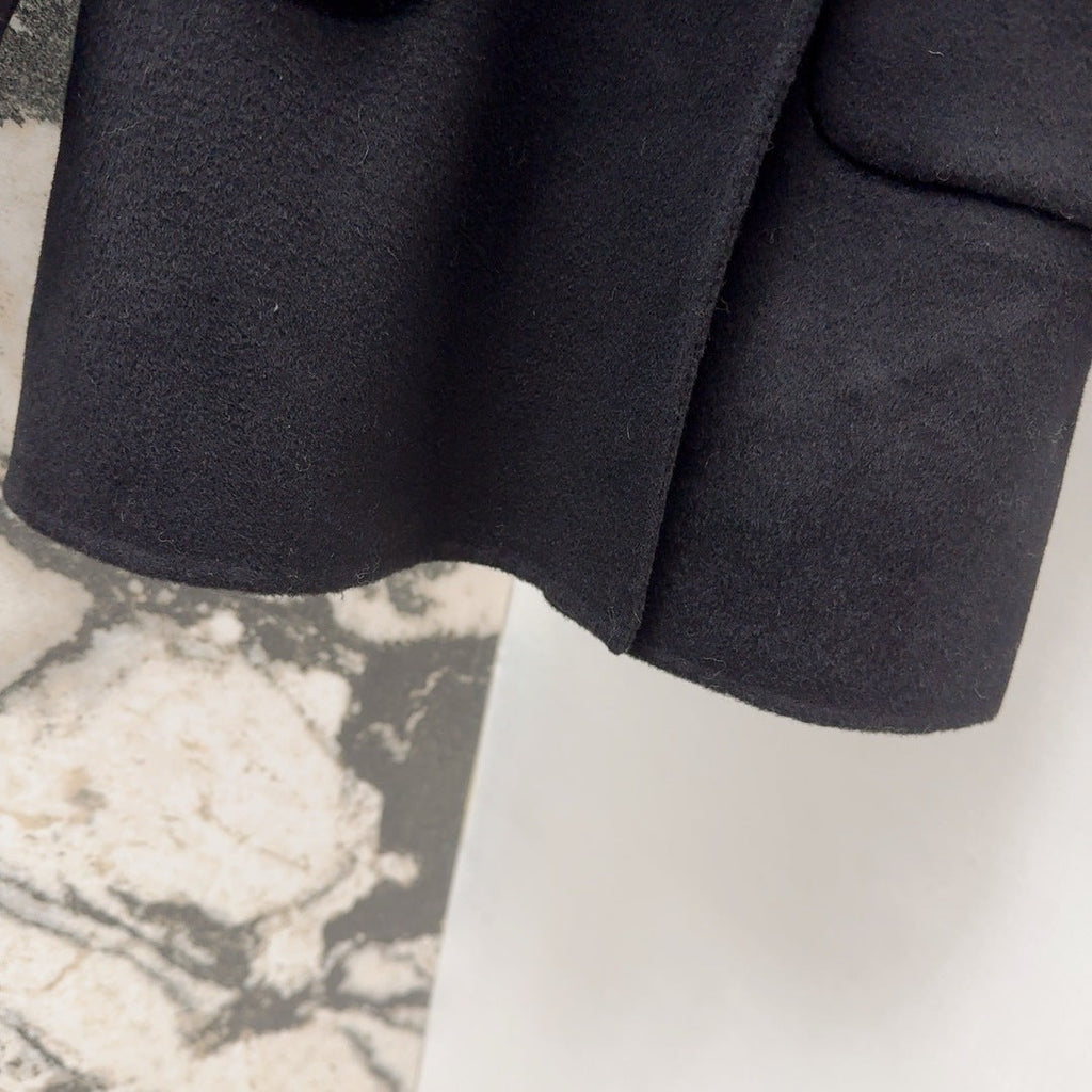 HERMES 25S CROPPED STAND-COLLAR JACKET 443