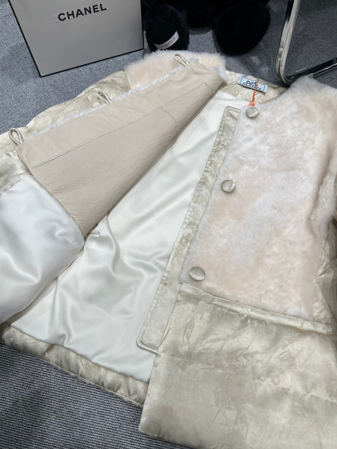 HERMES 25S MINK FUR JACKET 462