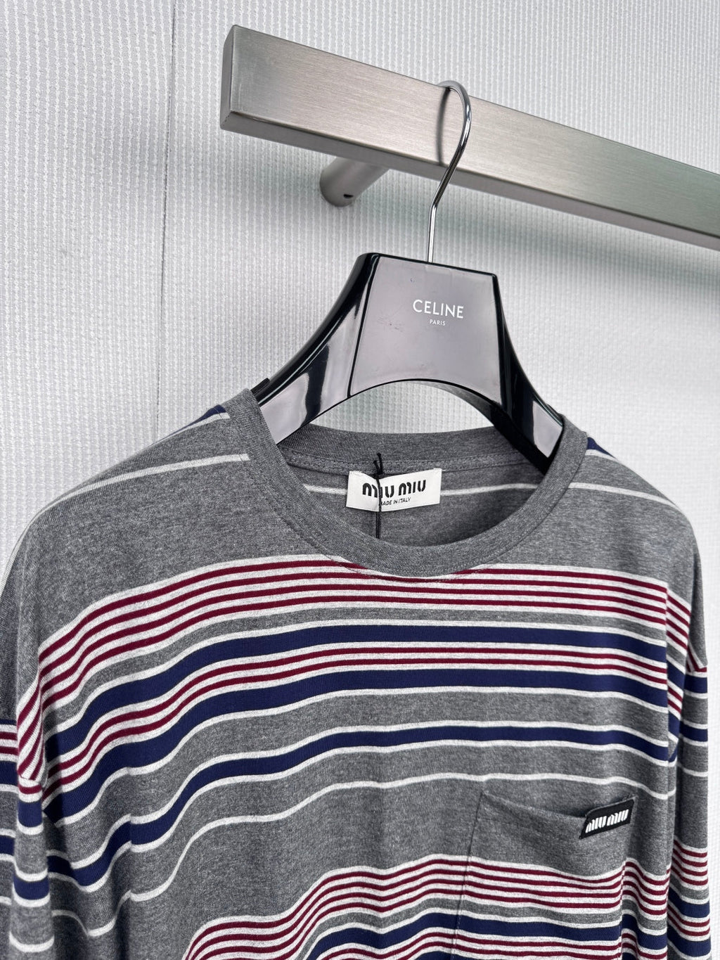 MIUMIU LONG-SLEEVE T-SHIRT STYLE 554