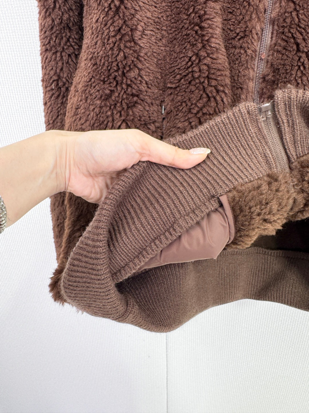 PRADA 25S SHEARLING JACKET 454