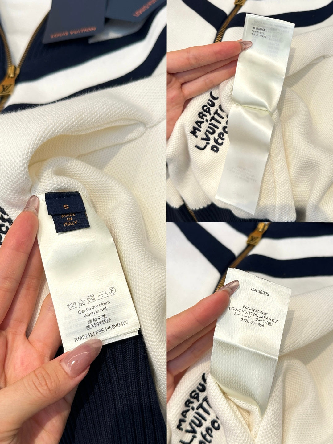 LOUIS VUITTON LV 25S PEACOAT 0165