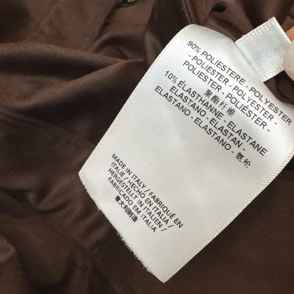 HERMES HERMES 25S SUEDE JACKET 344
