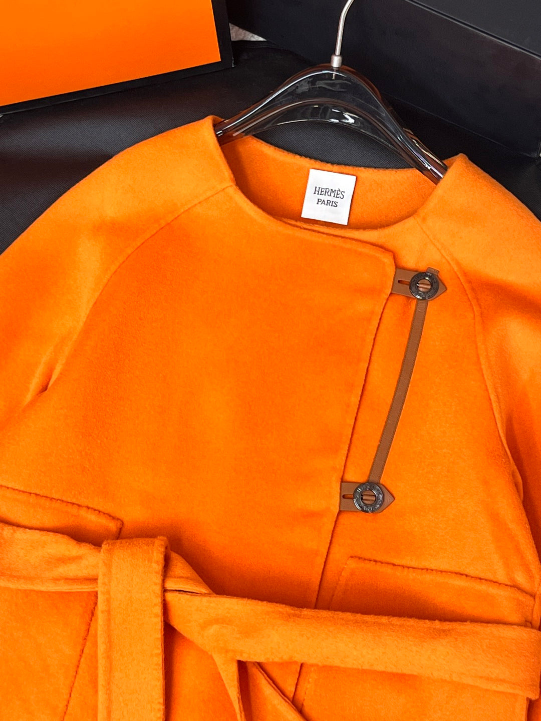 HERMES 25S SHORT CASERE COAT 241
