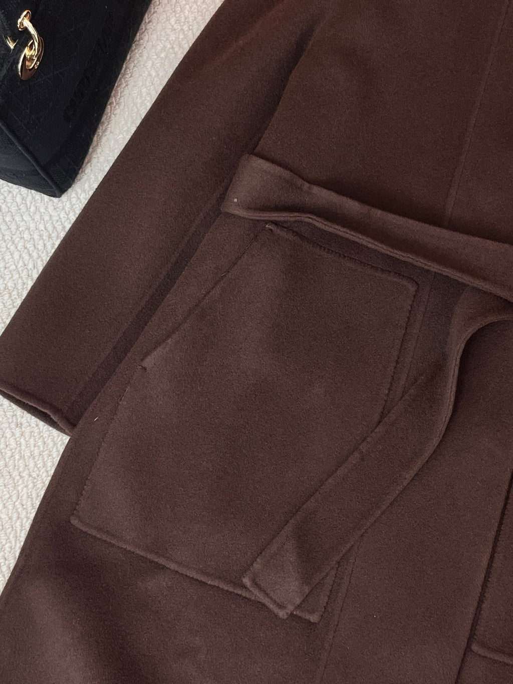 HERMES 25S REVERSIBLE LONG CASERE COAT 237