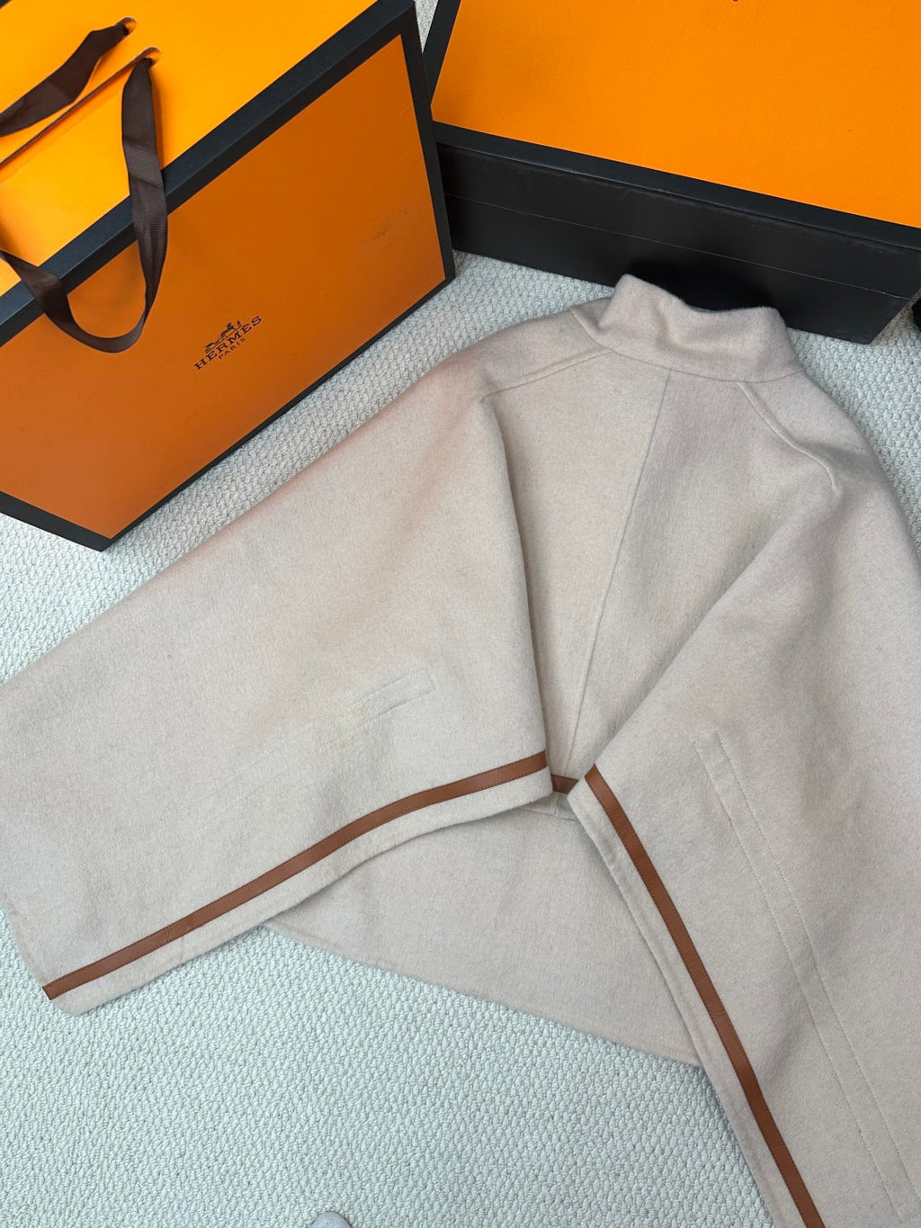 HERMES 25S LUXURY CASERE COAT 218