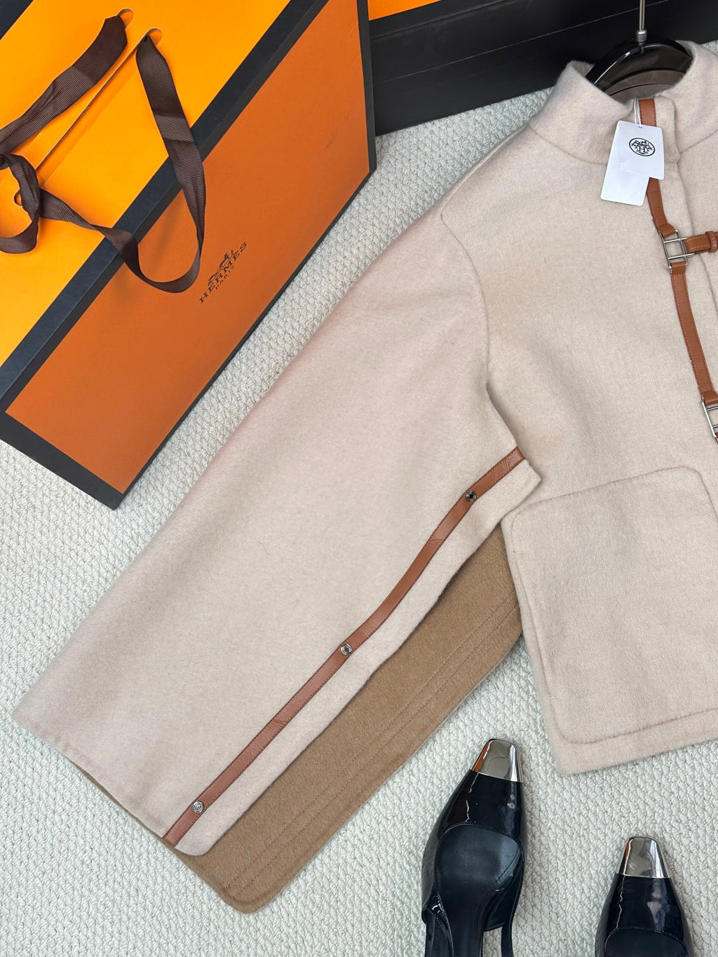 HERMES 25S LUXURY CASERE COAT 218