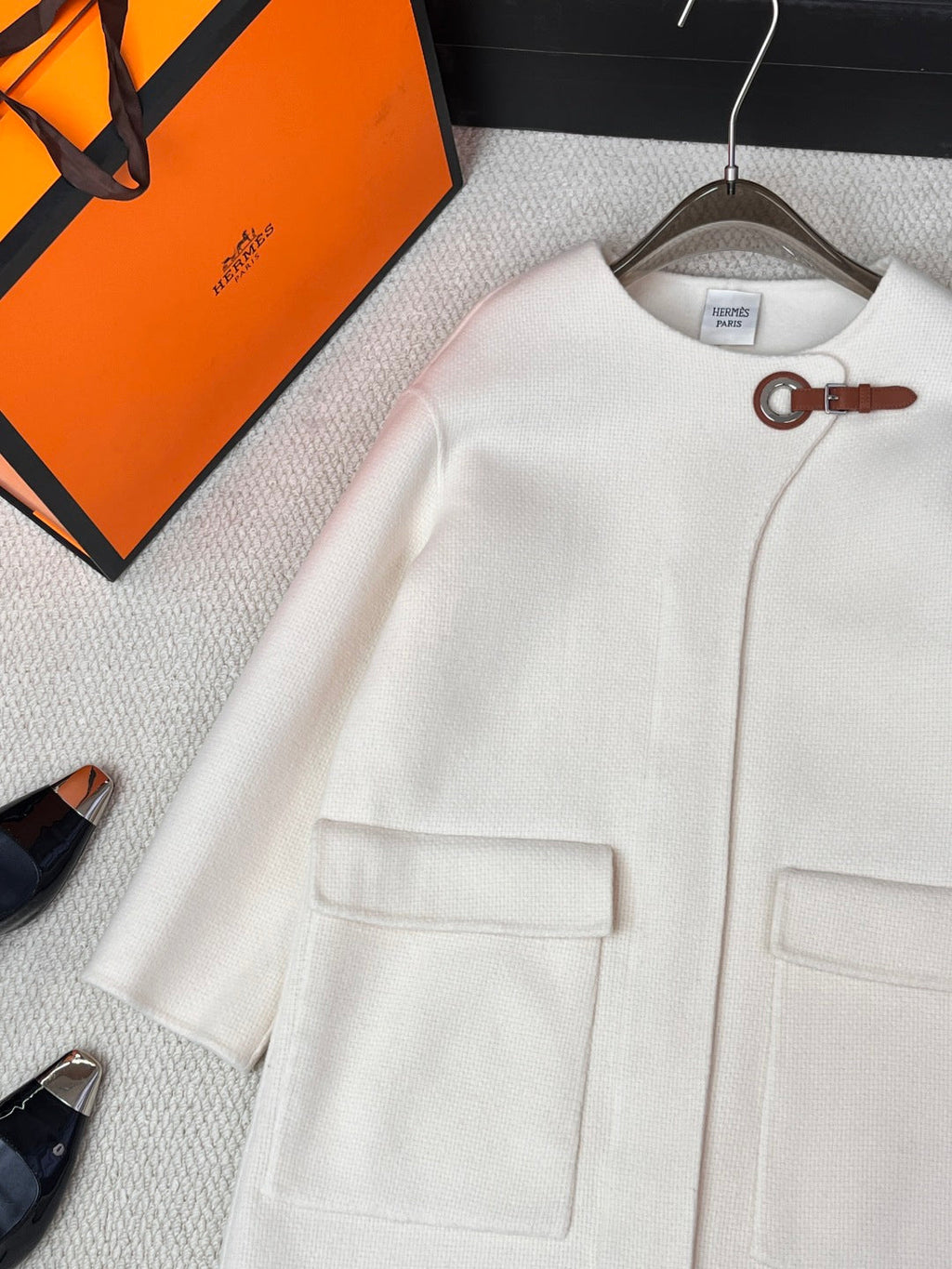 HERMES 25S CASERE COAT 197