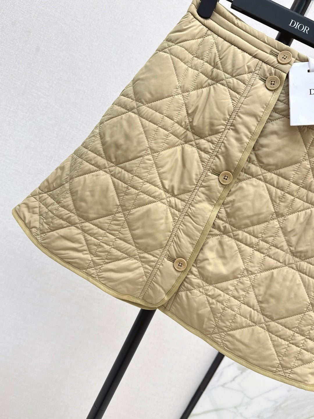 DIOR 25S QUILTED SHORT SKIRT 524