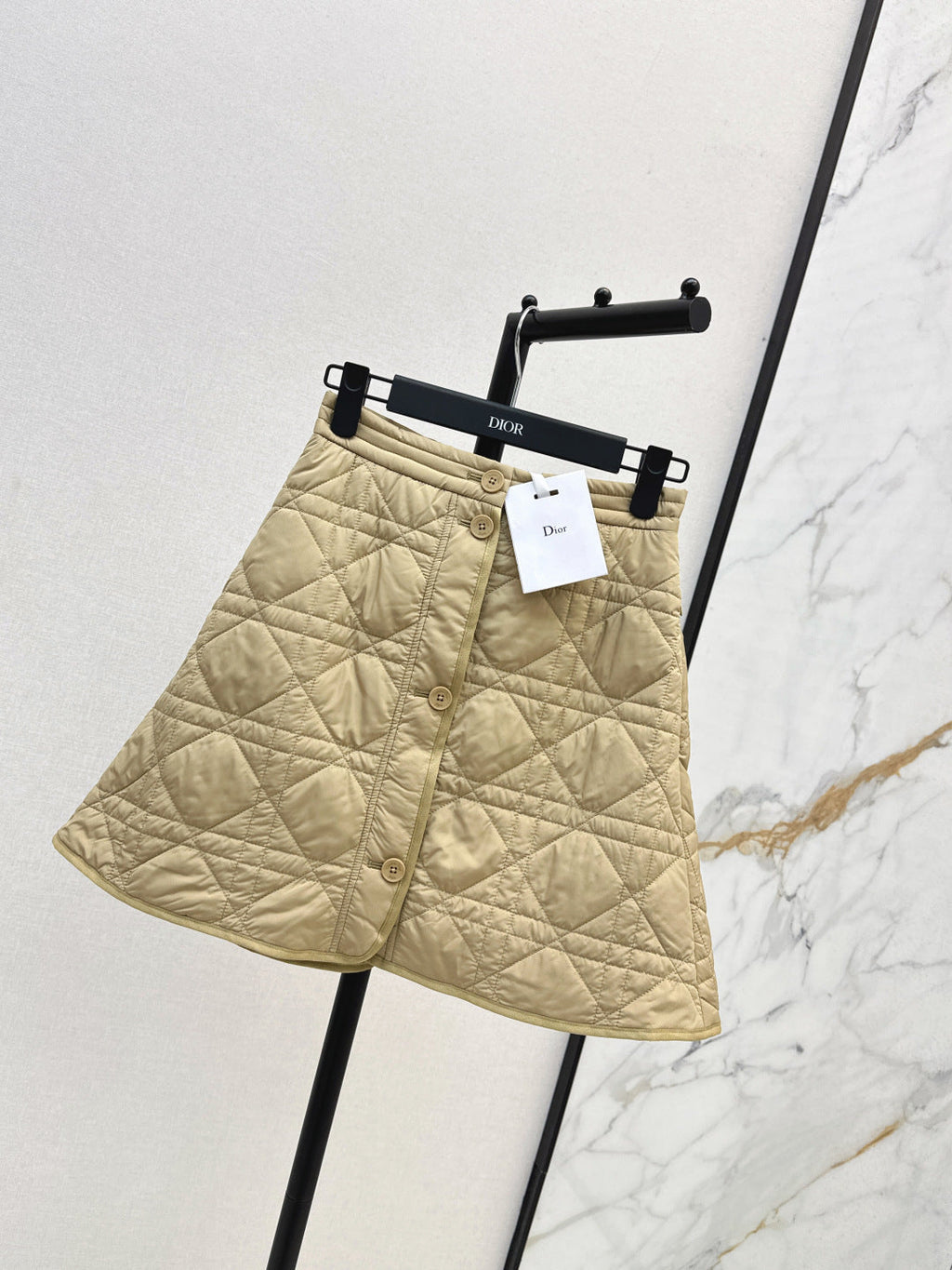 DIOR 25S QUILTED SHORT SKIRT 524