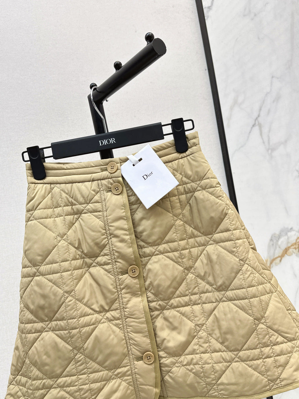 DIOR 25S QUILTED SHORT SKIRT 524