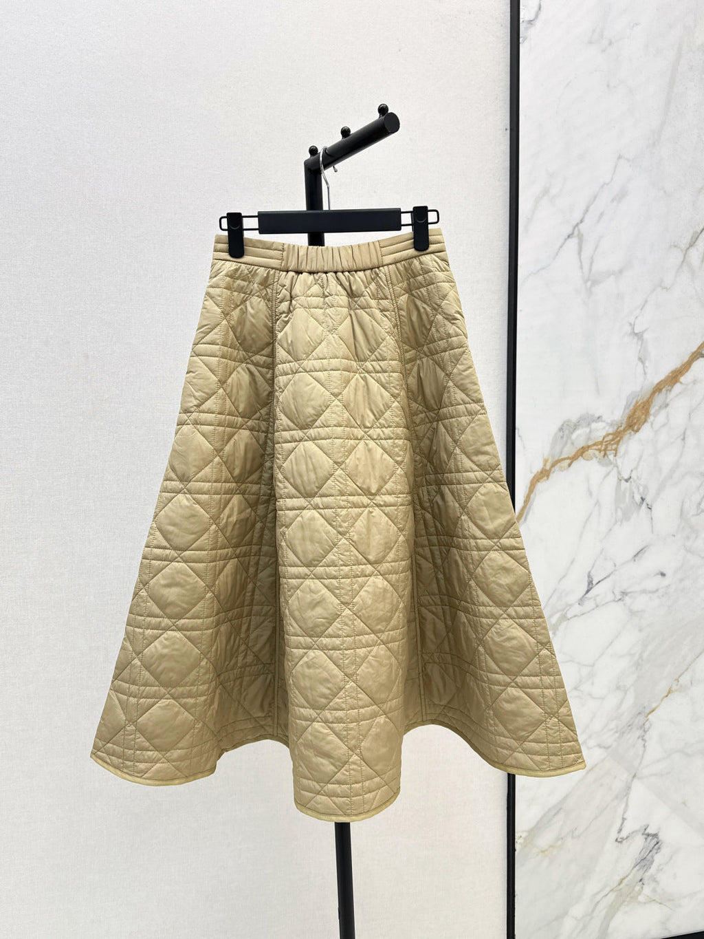 DIOR 25S LONG QUILTED SKIRT 526