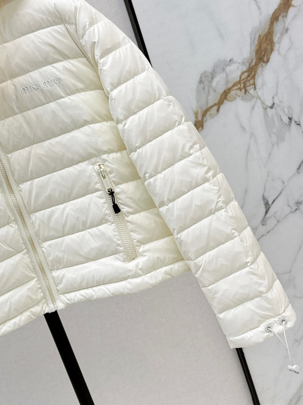MIUMIU HOODED DOWN JACKET 99490