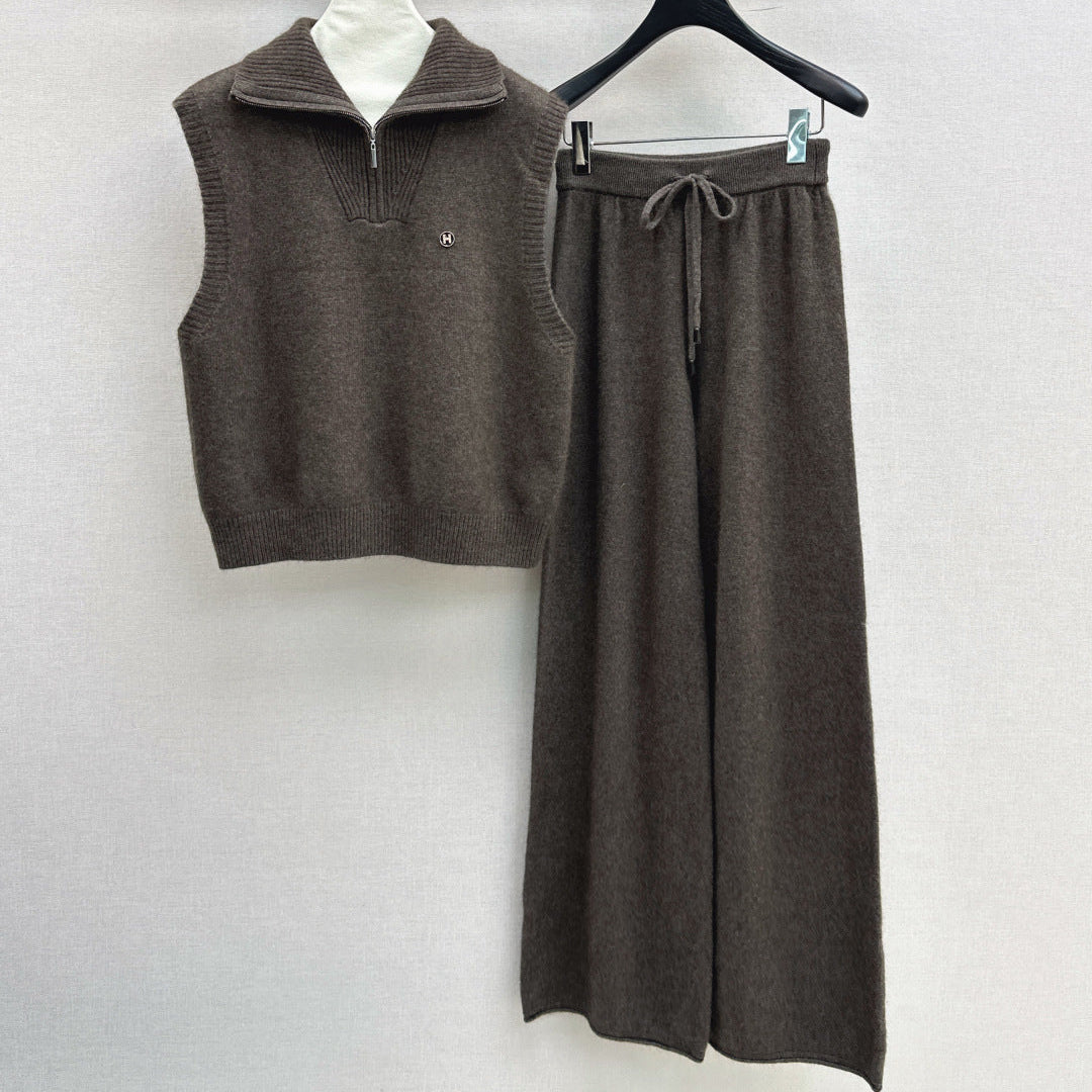 HERMES HERMES 25S KNIT VEST SET 67490