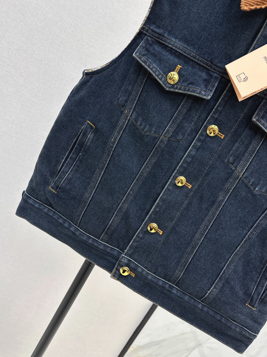MIUMIU DENIM VEST 00380