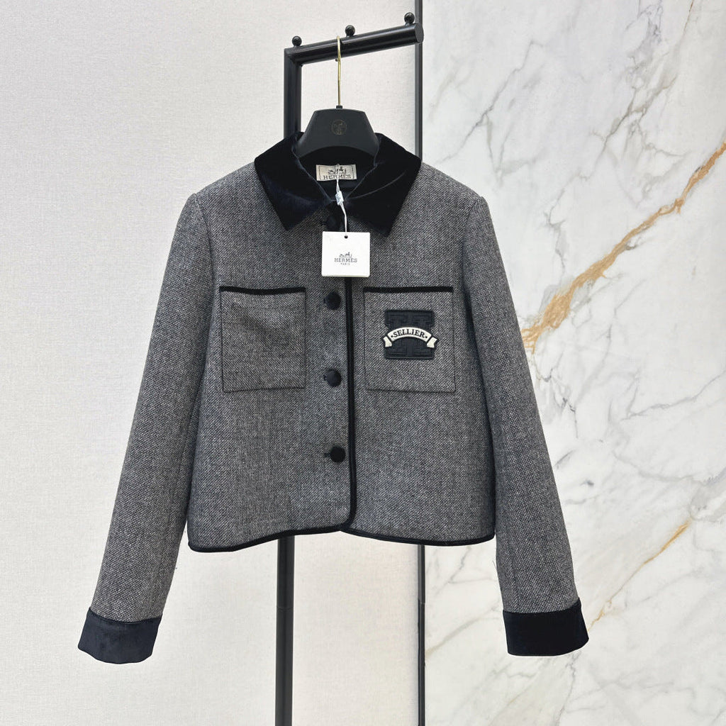 HERMES HERMES 25S SHORT JACKET 336
