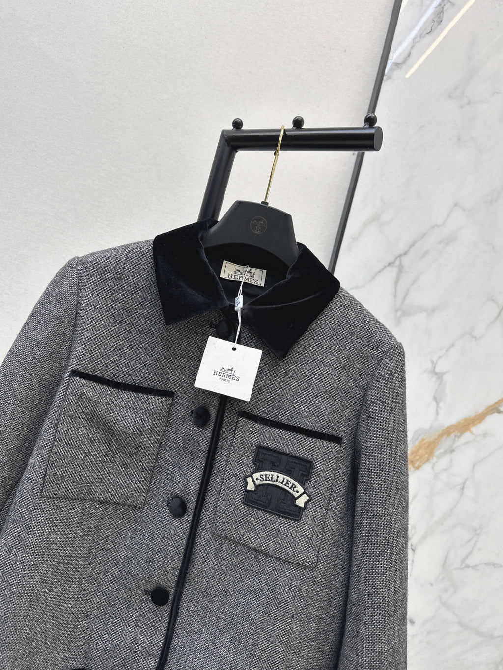 HERMES HERMES 25S SHORT JACKET 336