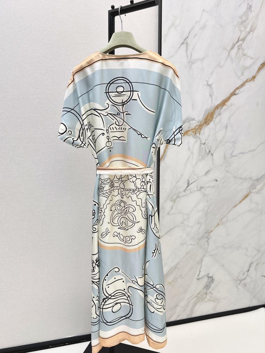 HERMES HERMES 25S DRESS 340