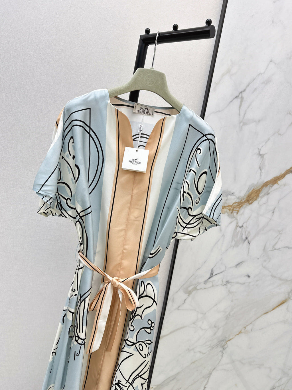 HERMES HERMES 25S DRESS 340