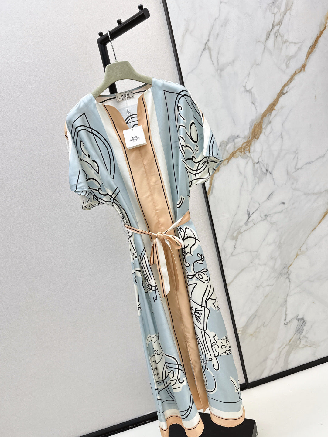 HERMES HERMES 25S DRESS 340