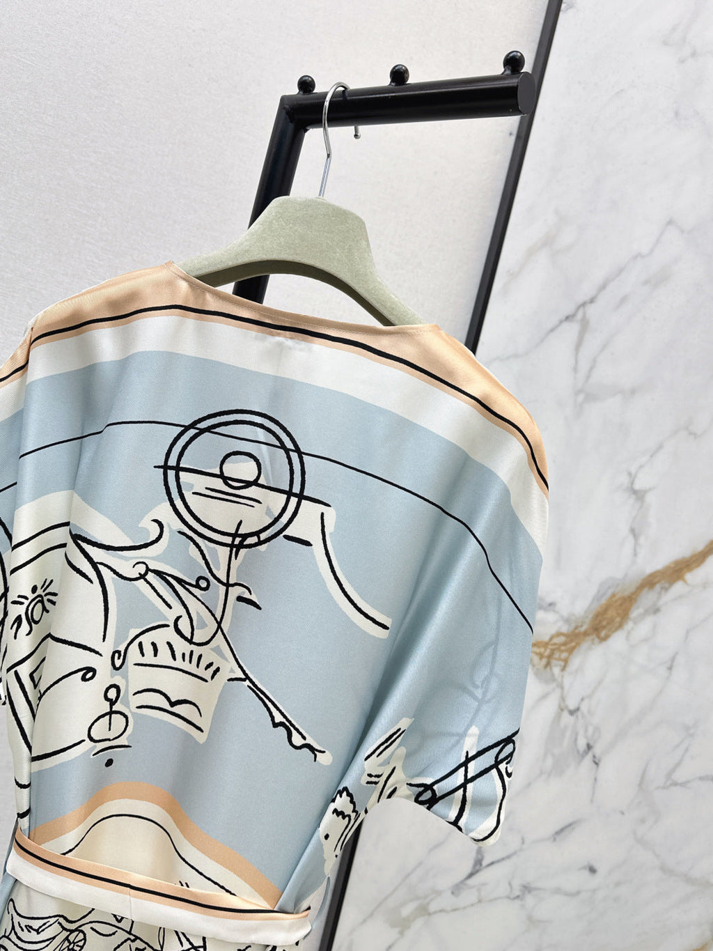 HERMES HERMES 25S DRESS 340