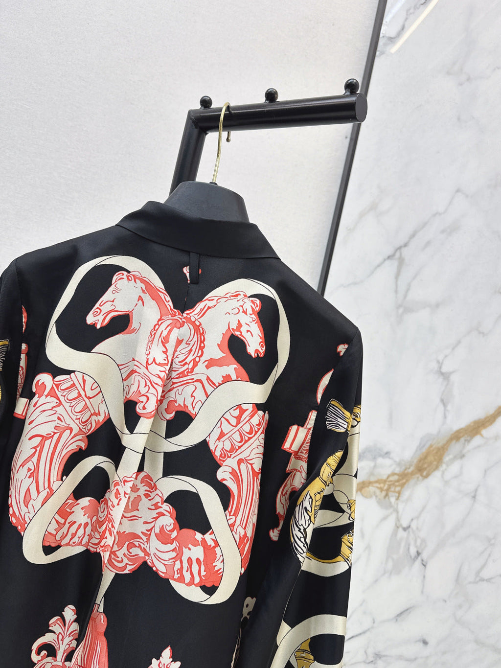 HERMES 25S SILK SHIRT 379