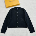 LOUIS VUITTON LV 25S WOOL CARDIGAN 0007