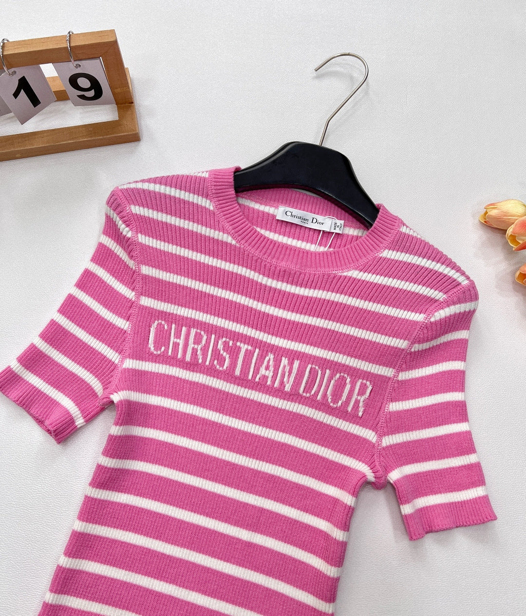 DIOR 25S KNITTED T-SHIRT 636