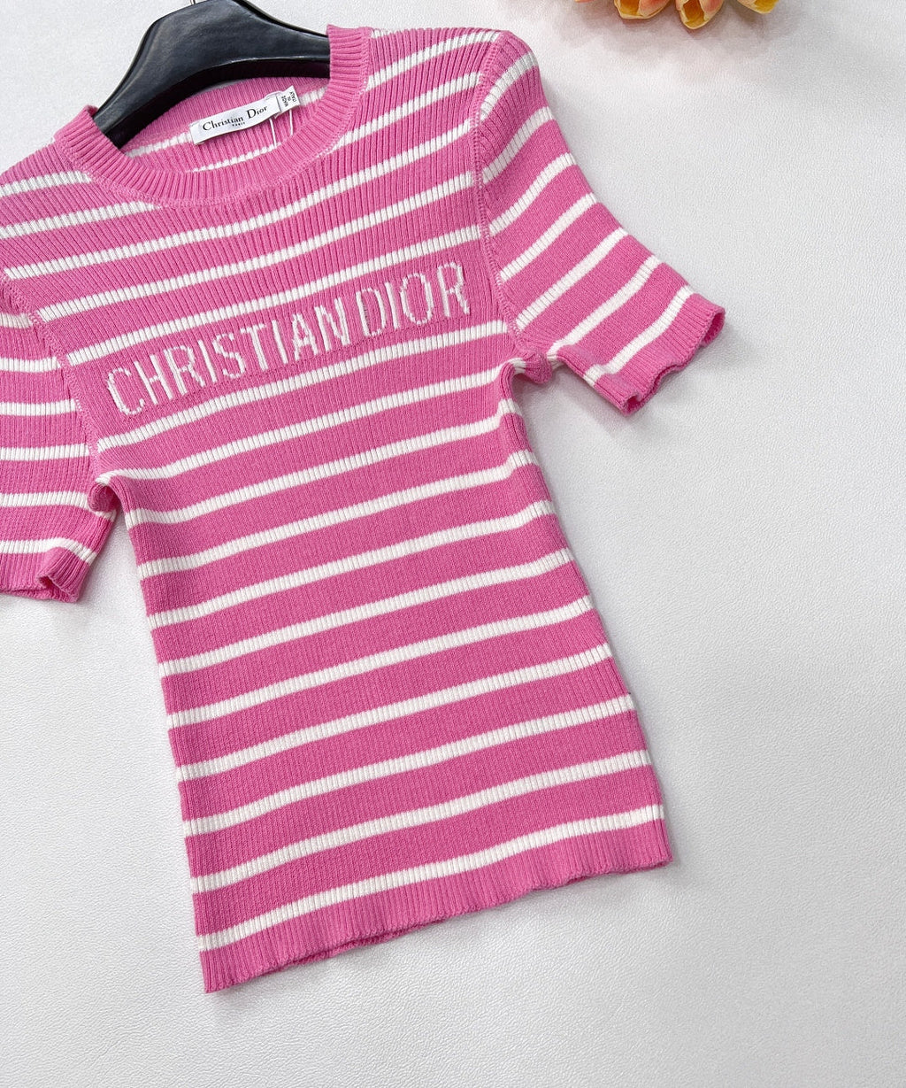 DIOR 25S KNITTED T-SHIRT 636