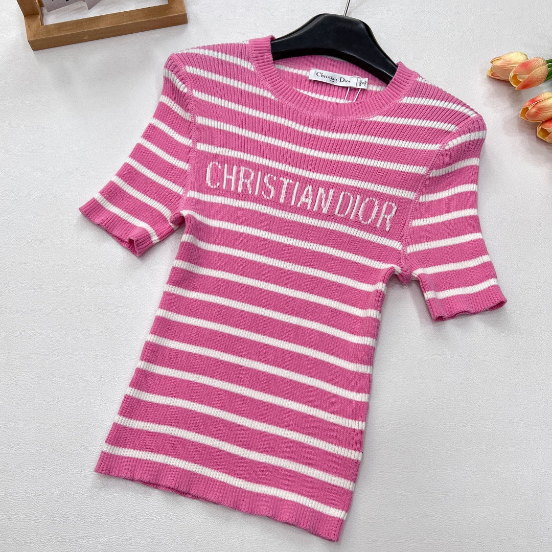 DIOR 25S KNITTED T-SHIRT 636