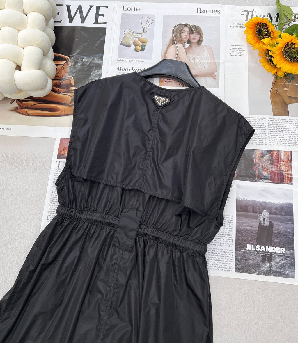 PRADA 25S ELASTIC WAIST SKIRT 304