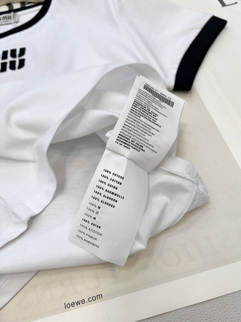 MIUMIU T-SHIRT STYLE 733