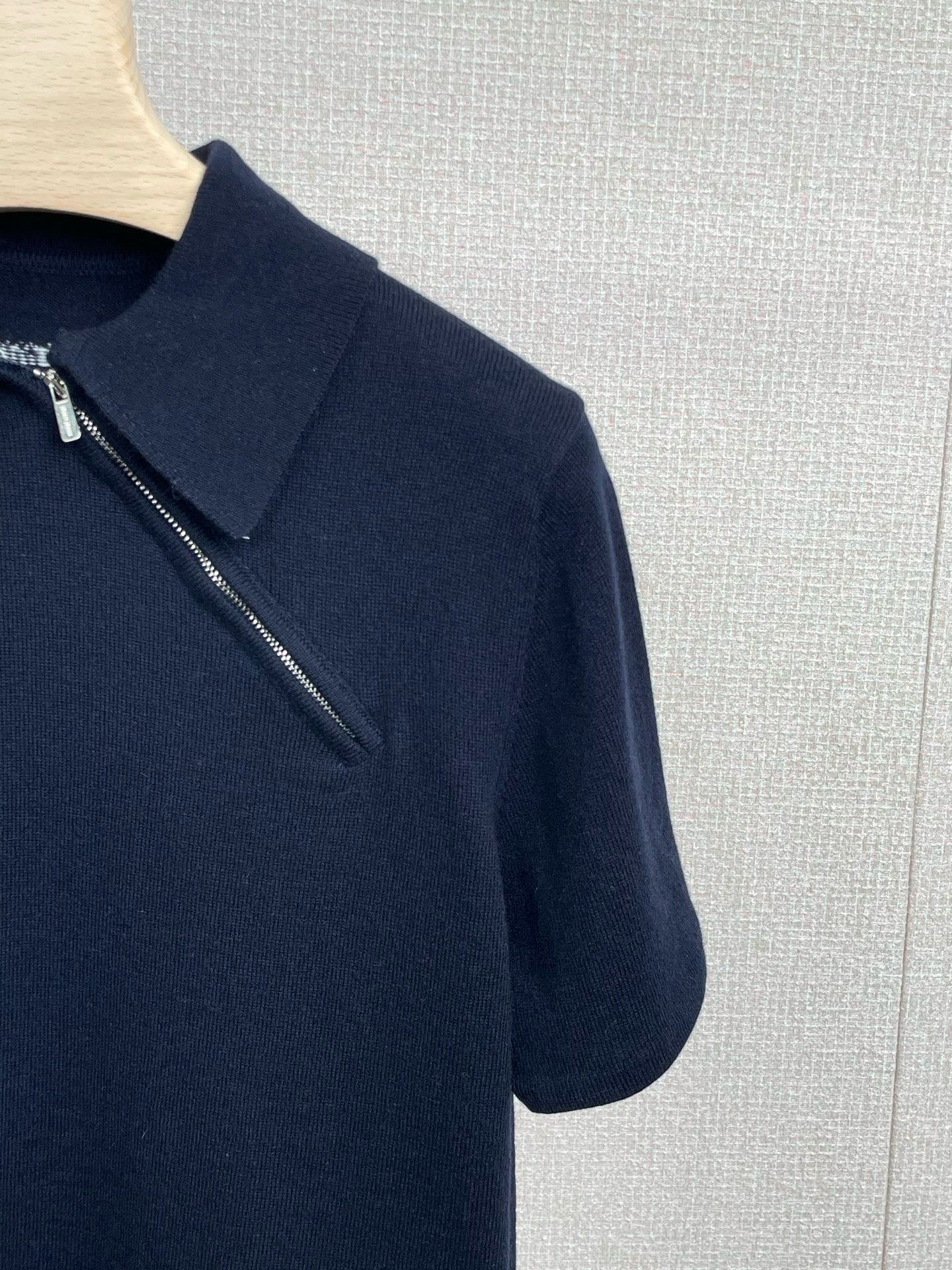 MIUMIU KNIT POLO SHIRT STYLE 234