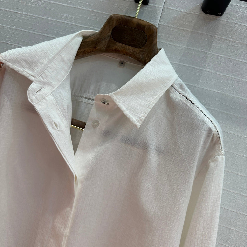 HERMES WHITE SHIRT 268338