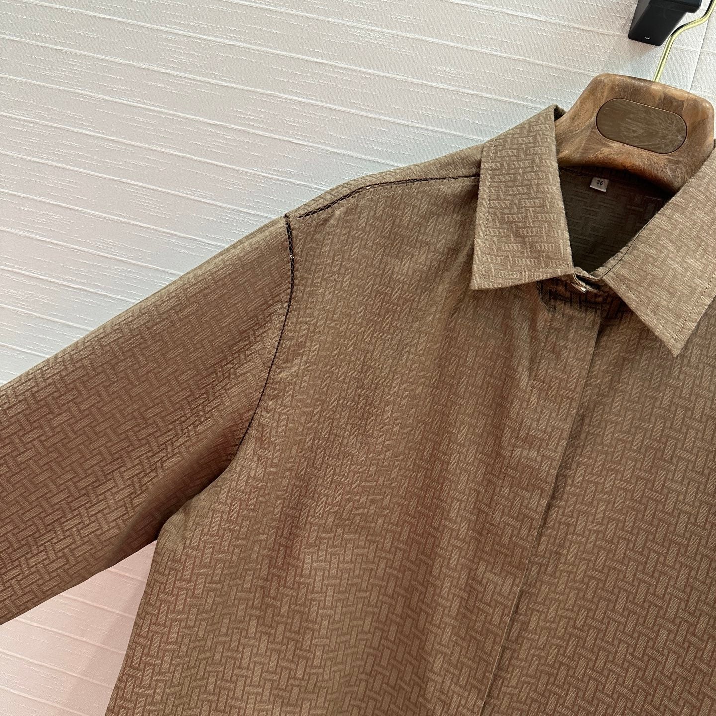 HERMES JACQUARD SHIRT 268338