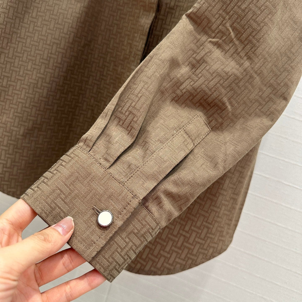 HERMES JACQUARD SHIRT 268338