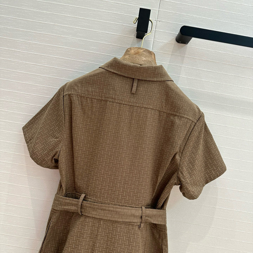 HERMES JACQUARD DRESS 268335
