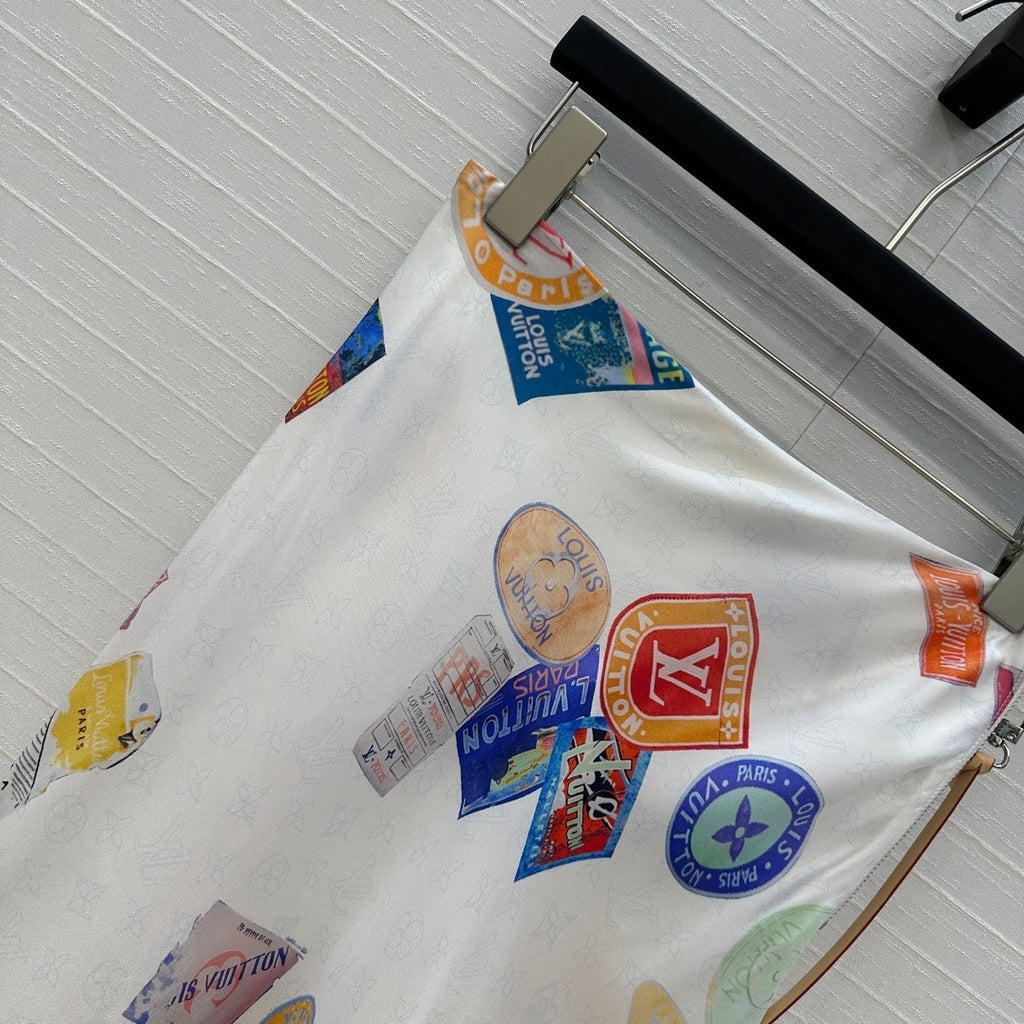 LOUIS VUITTON LV LONG SKIRT 268234