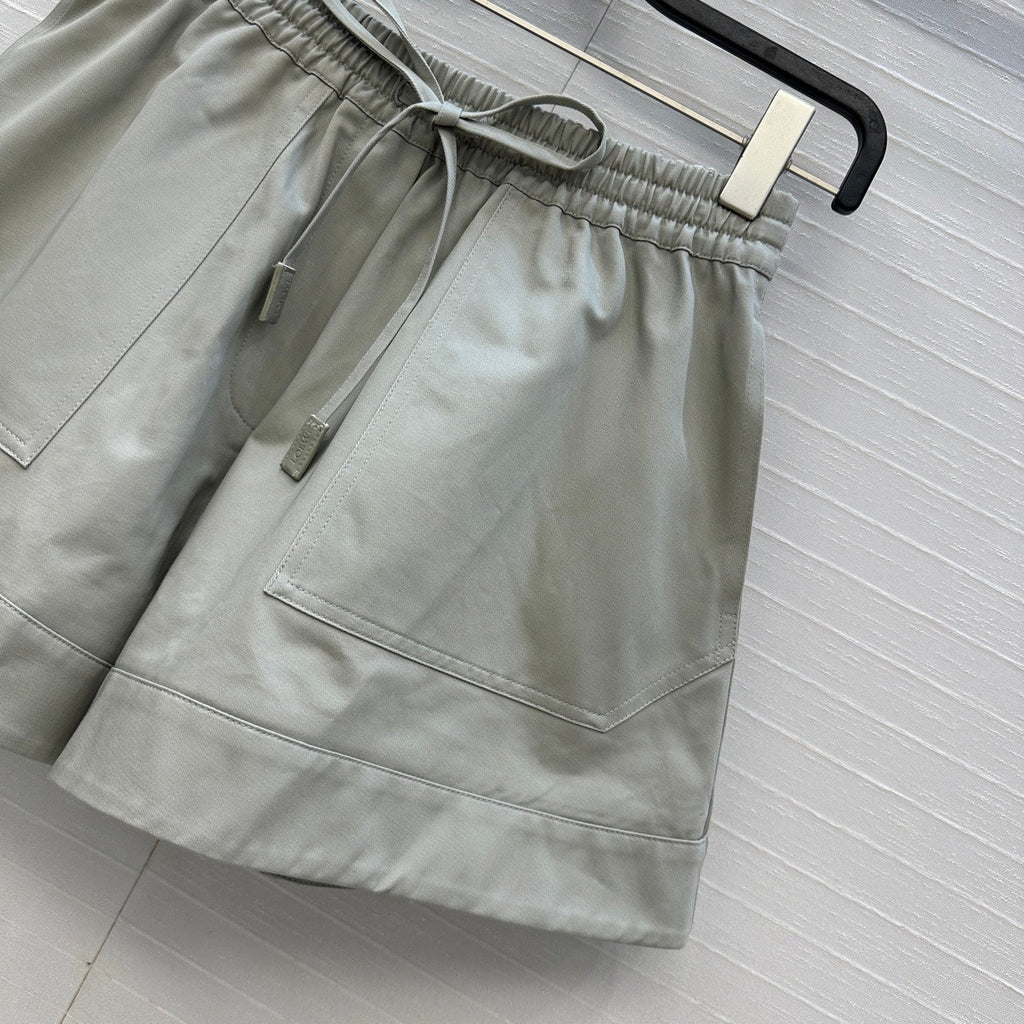 LOEWE SHORTS WITH ELASTIC WAIST AND DRAWSTRING 276085