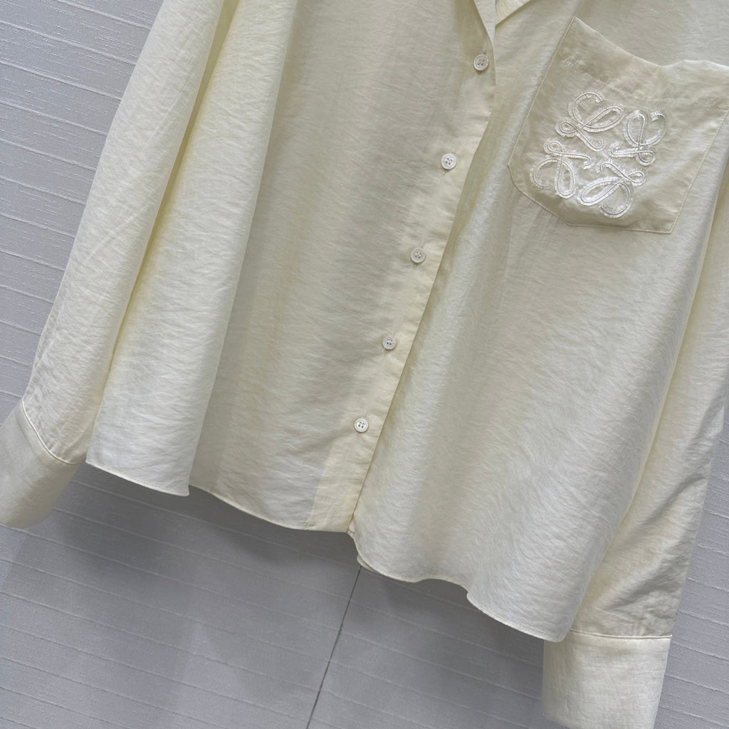 LOEWE THIN TENCEL SHIRT 276090