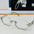 CELINE TRIOMPHE SEMI-RIMLESS SUNGLASS CL42118 IN METAL