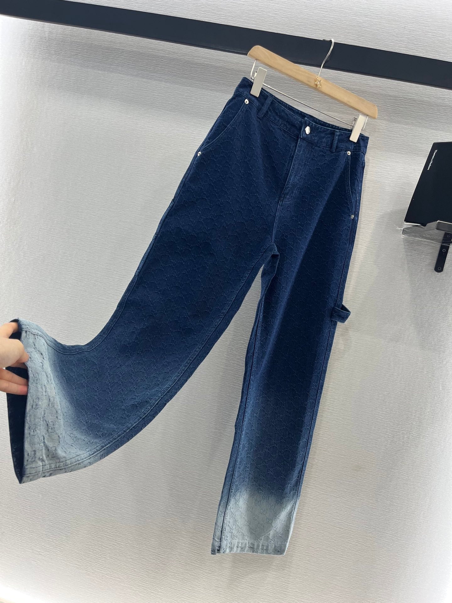 GUCCI CLASSIC JACQUARD GRADIENT JEANS