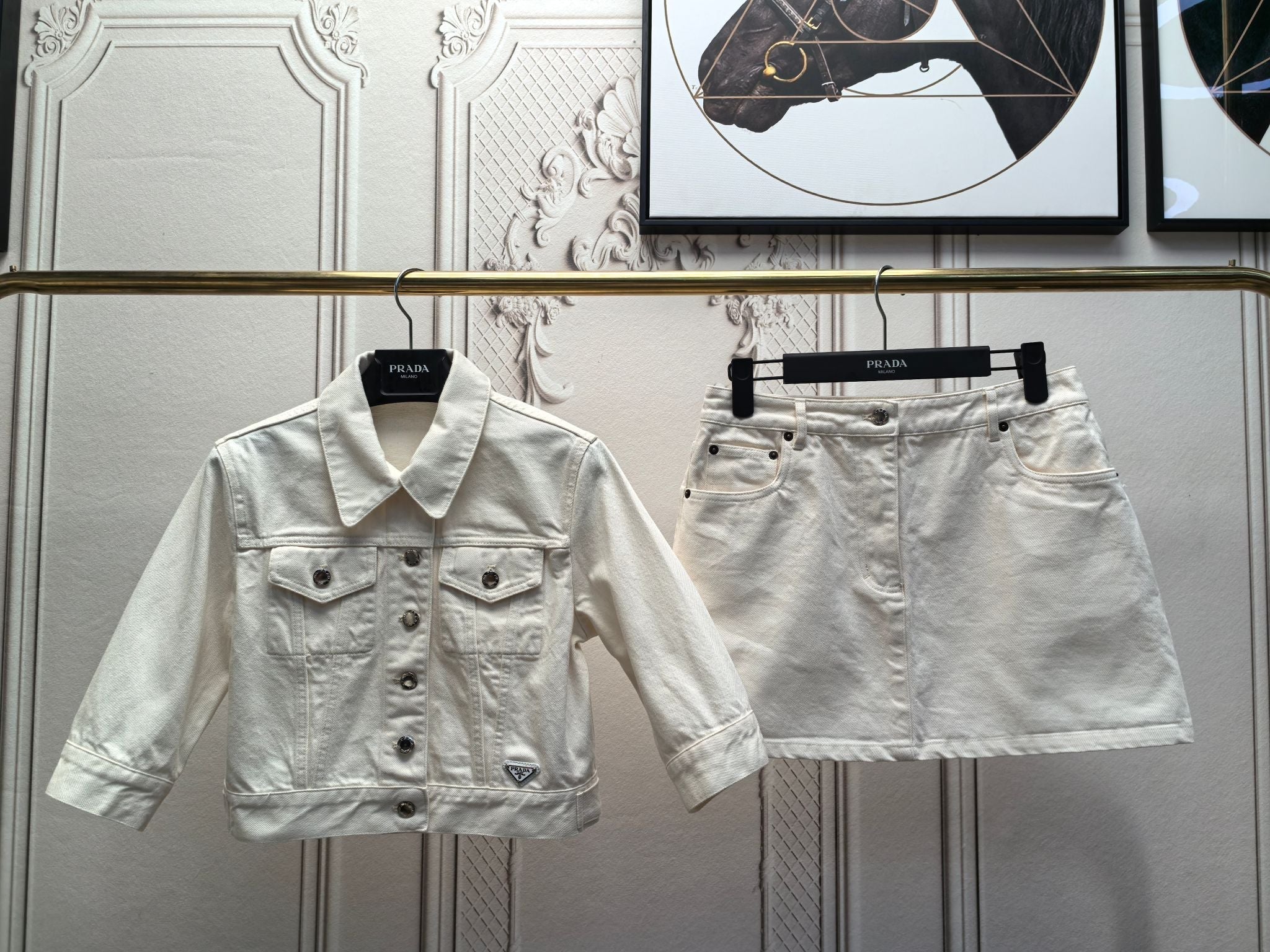 PRADA 25S DENIM SET 241