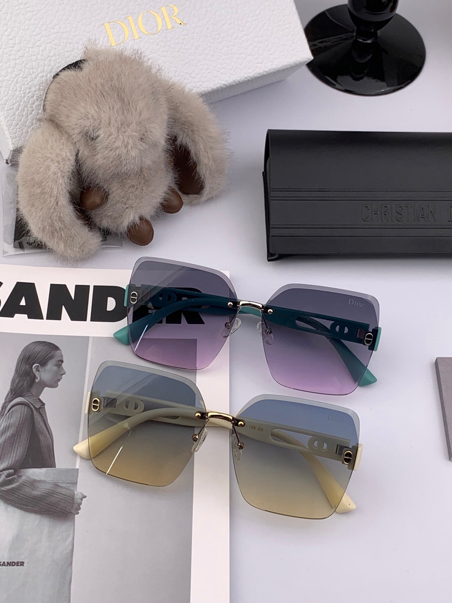 DIOR SIGNATURE SUNGLASS CD9770 IN ACETATE